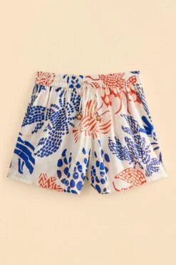 Farm Rio Off-White Mixed Lobster Shorts 11 Farm Rio Off-White Mixed Lobster Shorts -Farm Rio Shoop 311279 06