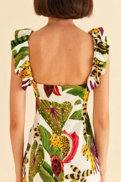 Farm Rio Striped Forest Mini Dress -Farm Rio Shoop 311388 02