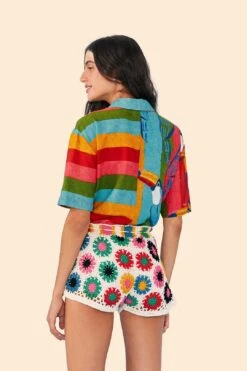 Farm Rio Multi Circles Crochet Shorts -Farm Rio Shoop 311562 03