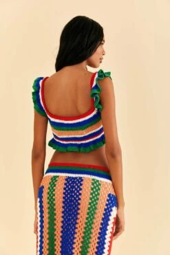 Farm Rio Pitta Crochet Top 8 Farm Rio Pitta Crochet Top -Farm Rio Shoop 311934 04