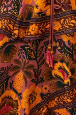 Farm Rio Blush Garden Bloom Maxi Dress -Farm Rio Shoop 312002 06