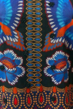 Farm Rio Black Ainika Sparkle Short Sleeve Blouse 11 Farm Rio Black Ainika Sparkle Short Sleeve Blouse -Farm Rio Shoop 312281 05