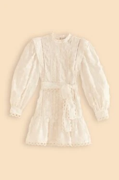 Farm Rio Off-White 3d Flower Pleated Mini Dress 17 Farm Rio Off-White 3d Flower Pleated Mini Dress -Farm Rio Shoop 312366 09