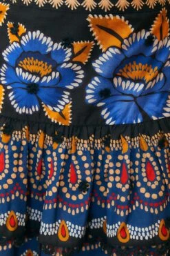 Farm Rio Black Ainika Sparkle Mini Skirt 11 Farm Rio Black Ainika Sparkle Mini Skirt -Farm Rio Shoop 312546 05