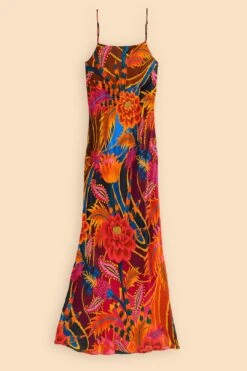 Farm Rio Vintage Wave Multicolor Lenzing™ Ecovero™ Viscose Maxi Dress 11 Farm Rio Vintage Wave Multicolor Lenzing™ Ecovero™ Viscose Maxi Dress -Farm Rio Shoop 312607 06