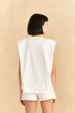 Farm Rio Nature Is The Future Embroidered Organic Cotton T-Shirt 9 Farm Rio Nature Is The Future Embroidered Organic Cotton T-Shirt -Farm Rio Shoop 313563 04