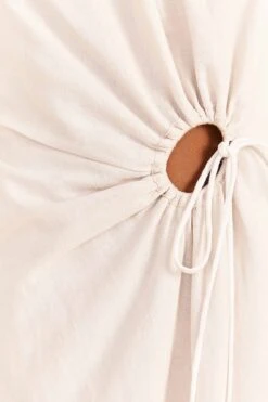 Farm Rio Off-White Richelieu Cut Out Midi Dress 8 Farm Rio Off-White Richelieu Cut Out Midi Dress -Farm Rio Shoop 313595 04