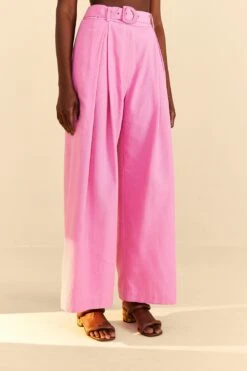 Farm Rio Pink Tailored Pants -Farm Rio Shoop 313627 03
