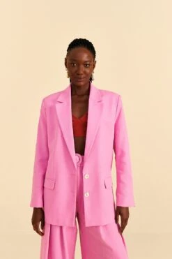 Farm Rio Pink Blazer