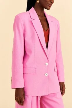Farm Rio Pink Blazer 7 Farm Rio Pink Blazer -Farm Rio Shoop 313633 03