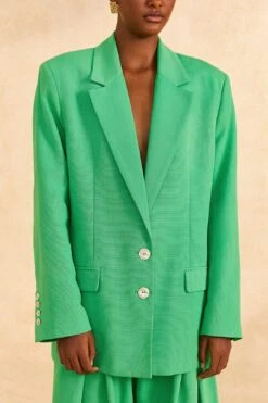 Farm Rio Bright Green Blazer -Farm Rio Shoop 313634 03