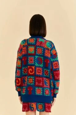 Farm Rio Crochet Icons Cardigan -Farm Rio Shoop 313651 04