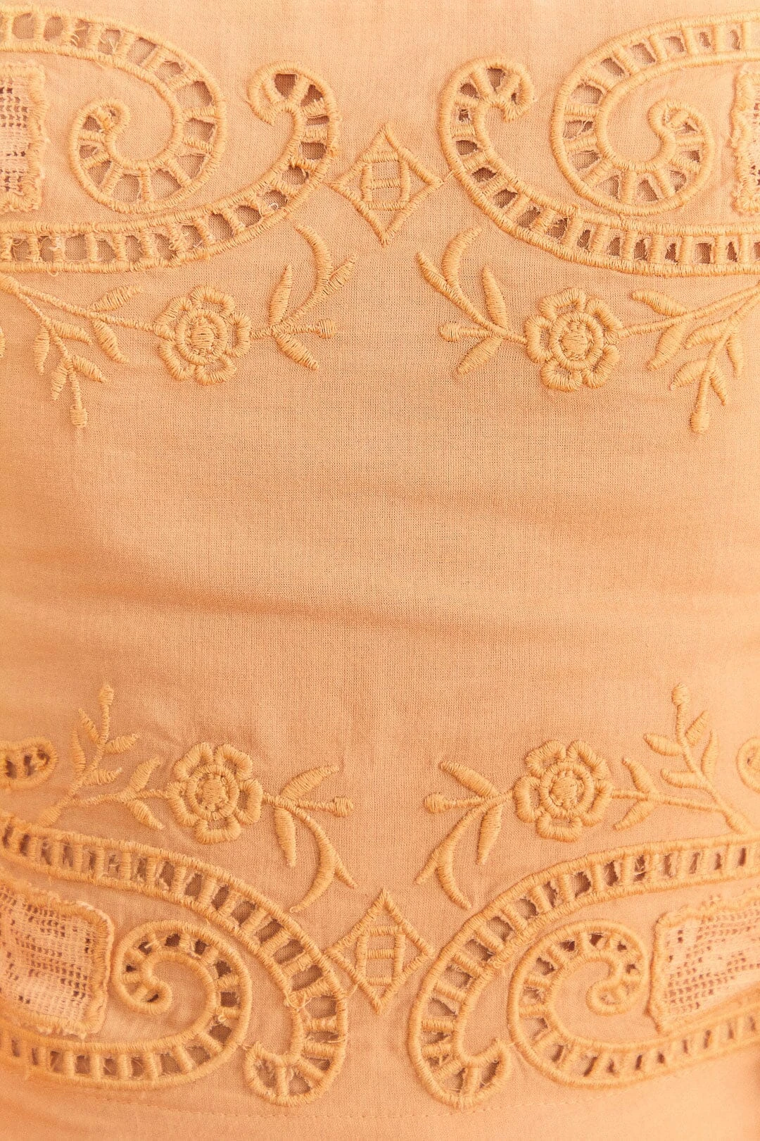 Farm Rio Dark Sand Lace Blouse 5 Farm Rio Dark Sand Lace Blouse - Image 5