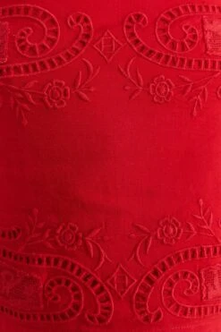 Farm Rio Red Lace Blouse 10 Farm Rio Red Lace Blouse -Farm Rio Shoop 313682 05