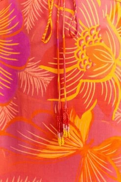 Farm Rio Summer Garden Ombre Lenzing™ Ecovero™ Viscose Midi Dress -Farm Rio Shoop 313684 05