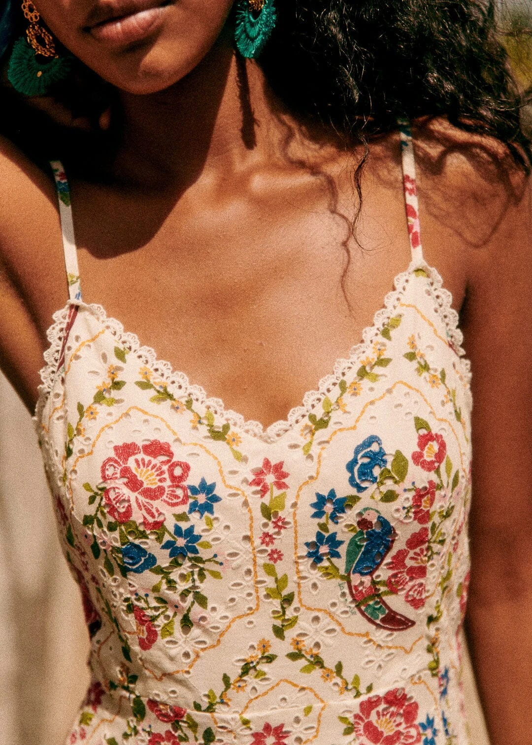 Farm Rio Romantic Garden Daniela Short Dress 5 Farm Rio Romantic Garden Daniela Short Dress - Image 5