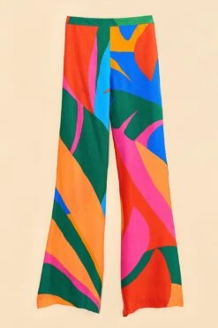 Farm Rio Colorful Leaves Lenzing™ Ecovero™ Viscose Pants -Farm Rio Shoop 314097 06
