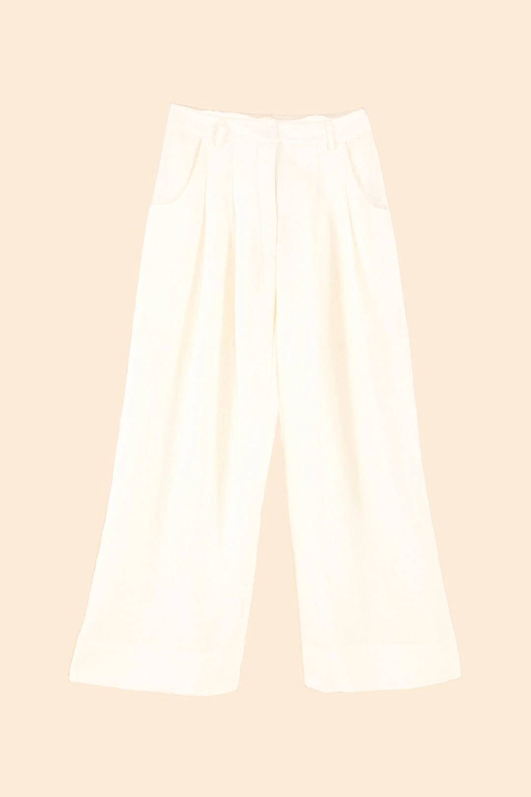 Farm Rio Off White Low Waist Pants 6 Farm Rio Off White Low Waist Pants - Image 6