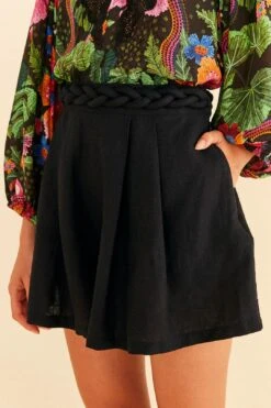 Farm Rio Black Shorts 7 Farm Rio Black Shorts -Farm Rio Shoop 314513 03