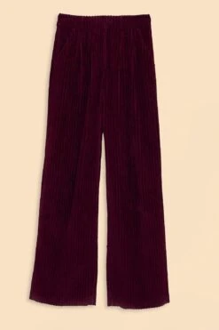 Farm Rio Burgundy Corduroy Pants -Farm Rio Shoop 316009 06