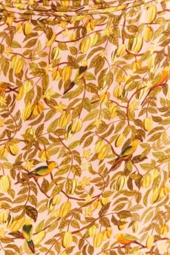 Farm Rio Light Pink Star Fruit Midi Skirt -Farm Rio Shoop 316416 05