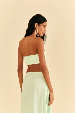 Farm Rio Mint Sleeveless Crop Top -Farm Rio Shoop 316420 04