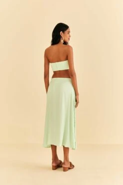 Farm Rio Mint Midi Skirt 7 Farm Rio Mint Midi Skirt -Farm Rio Shoop 316421 03