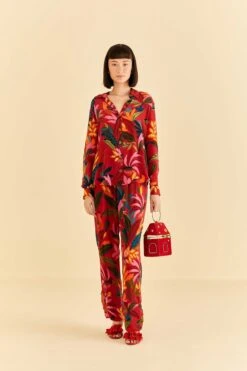 Farm Rio Red Rooster Leaves Long Sleeve Shirt 16 Farm Rio Red Rooster Leaves Long Sleeve Shirt -Farm Rio Shoop 316428 02 542279de 060b 4544 83e0 52a83fd264f6