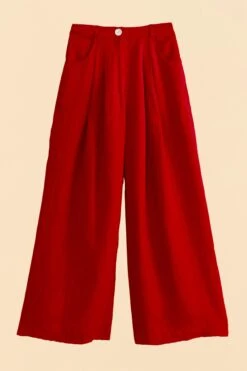 Farm Rio Red High Waist Pants 11 Farm Rio Red High Waist Pants -Farm Rio Shoop 317223 06