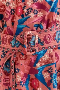 Farm Rio Blush Floral Birds Mini Dress -Farm Rio Shoop 318135 06