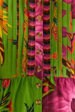 Farm Rio Maxi Flowers Organic Cotton Maxi Dress 9 Farm Rio Maxi Flowers Organic Cotton Maxi Dress -Farm Rio Shoop 318179 05