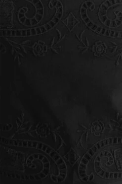 Farm Rio Black Embroidered Blouse 7 Farm Rio Black Embroidered Blouse -Farm Rio Shoop 318256 04