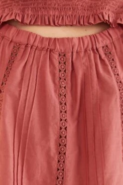 Farm Rio Blush Ruffles Blouse -Farm Rio Shoop 318257 06