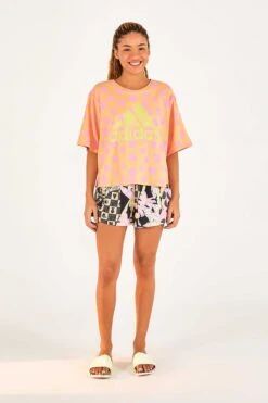 ADIDAS FARM TOTALLY NEW RIO T-SHIRT LIGHT PINK -Farm Rio Shoop HE4940 01 92276946 7513 47ad ab4f d1b41c9a6842