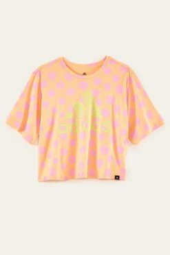 ADIDAS FARM TOTALLY NEW RIO T-SHIRT LIGHT PINK -Farm Rio Shoop HE4940 07 b9d03583 9961 4d51 9568 cd8b873bf8e7