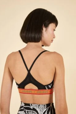 Farm Rio ADIDAS FARM LS Bra Black -Farm Rio Shoop HI5223 03