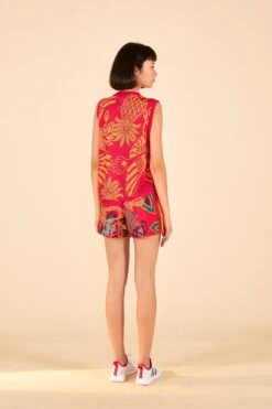 Farm Rio ADIDAS FARM Tank Top Vivid Berry -Farm Rio Shoop HL6082 02