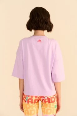 Farm Rio Adidas Farm Gfx Tee Purple -Farm Rio Shoop HS1178 04