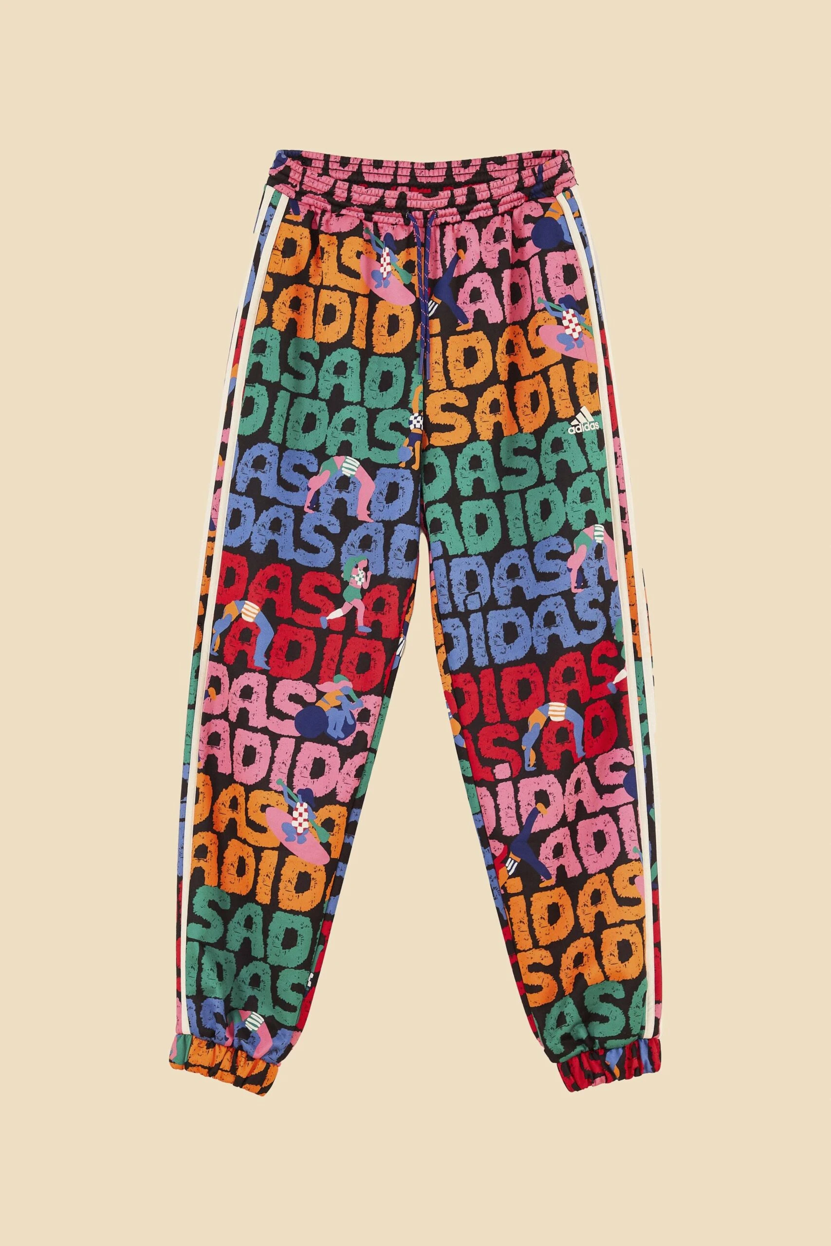 Farm Rio Adidas Farm Trackpants Black 6 Farm Rio Adidas Farm Trackpants Black - Image 6