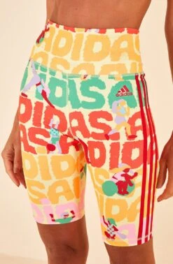 Farm Rio Adidas Farm Bike Short Pearl Citrine 9 Farm Rio Adidas Farm Bike Short Pearl Citrine -Farm Rio Shoop HS1186 03