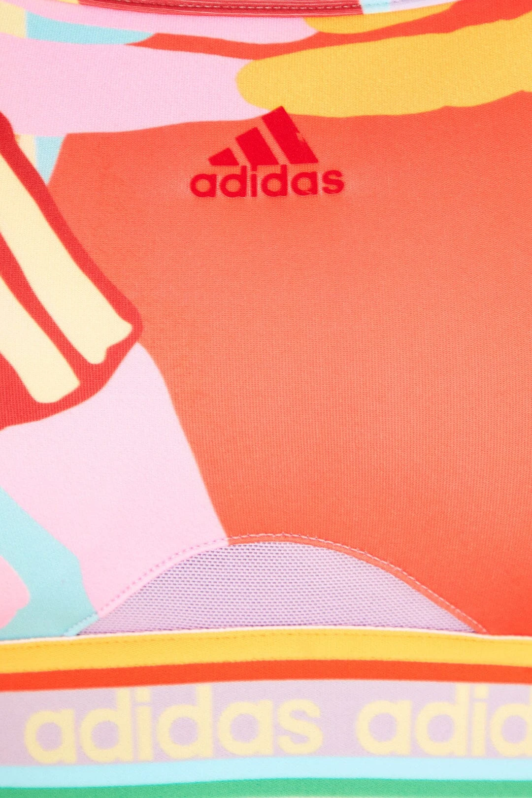 Farm Rio Adidas Farm Medium-Support Bra Gold 5 Farm Rio Adidas Farm Medium-Support Bra Gold - Image 5