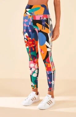 Farm Rio Adidas Farm Training Tights Green 8 Farm Rio Adidas Farm Training Tights Green -Farm Rio Shoop HS1191 03