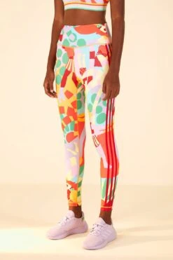 Farm Rio Adidas Farm Training Tights Gold 8 Farm Rio Adidas Farm Training Tights Gold -Farm Rio Shoop HS1192 03