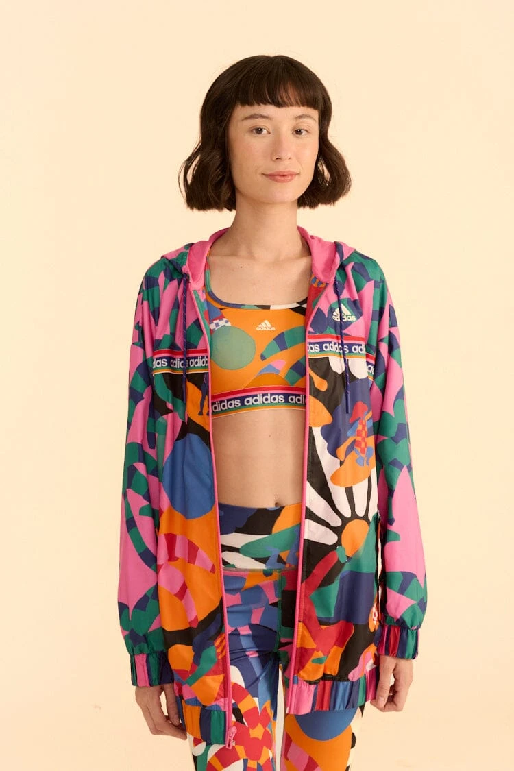 Farm Rio Adidas Farm Jacket Green 1 Farm Rio Adidas Farm Jacket Green