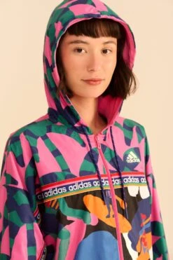 Farm Rio Adidas Farm Jacket Green 8 Farm Rio Adidas Farm Jacket Green -Farm Rio Shoop HS1205 03