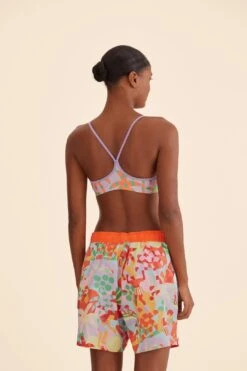 Farm Rio Adidas Farm Unitefit Shorts Red -Farm Rio Shoop HT2156 03